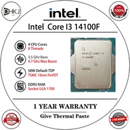 USED Intel Core i3-14100F Desktop Processor 4 Cores 8 Threads Up to 4.7GHz LGA1700