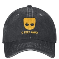 Grindr Zero Denim Baseball Cap O Feet Away Outdoor Gym Trucker Hat Summer Unisex Teens y2k Cool Sun-
