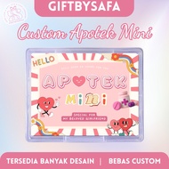 (BOX AND Design ONLY) PHARMACY MINI GIFT | Medicine Box | CUSTOM MINI PHARMACY