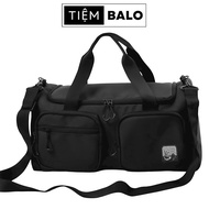 Clear NK BOX UTILITY Bag Size 45*26*23 Cm With Shoe Compartment Gym Travel Bag Waterproof Fabric BAC