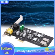 maib Jectse PCIE Sound Card  Professional HiFi Audio with Dual DACs and Headphone Drivers Supports M