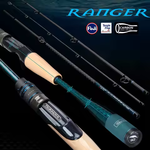 TSURINOYA Expedition Fishing Collapsible Rod RANGER 2.03m 2.09m 2.21m L ML Fast Action FUJI Guide Po