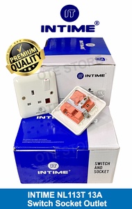INTIME NL132T 15A/32A SWITCH SOCKET C/W NEON X 1