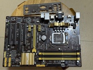 ASUS H87-PLUS  Socket 1150 Intel 4代CPU 主機板連金屬背板