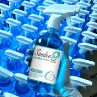 Sandee Spray ขนาดใหญ่ 500ml และ 1000ml  แอลกอฮอล์ 75%