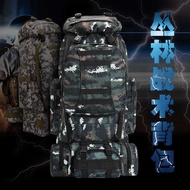 Outdoor 80L Combination Backpack Detachable Sports Hiking Backpack Waterproof Hiking Bag