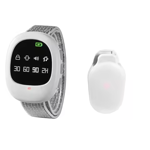 40M Wireless Bedwetting Alarm Adults Elder Potty Training Sensor Enuresis Bedwetting Alarm with Wris