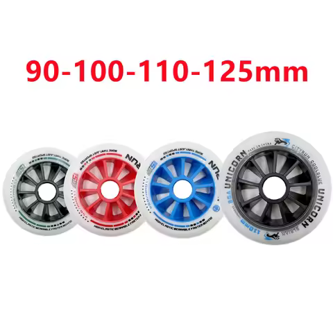 6Pcs 8Pcs 85A Speed Skates Wheel 90/100/110/125mm Inline Skate Wheels Professional Road Roller Skate