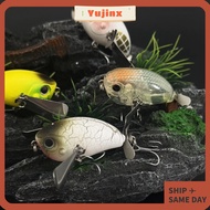 YUJINX Cicada Lure, Floating Body 45mm Length Cicada Fishing Lure, Portable 7g Weight Micro Surface 