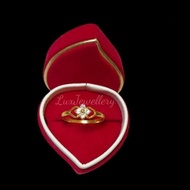cincin emas diamond kembang cincin emas muda cincin emas 1 gram