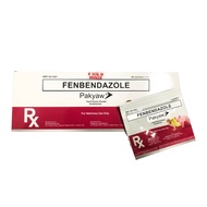 5sachet Fenbendazole Pakyaw Powder Dewormer 4g for Gamefowl Rooster and Pig