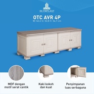 Code Olymplast Otc Avr 4P Lemari Meja Tv Nakas Rak Tv Bufet Plastik 4