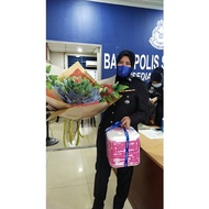 GIANT BOUQUET SUPRISE DUIT GUBAHAN BUNGA BESAR GIANT