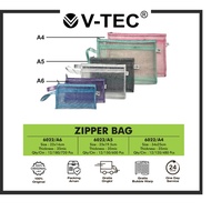 V-TEC ZIPPER BAG FILE STORAGE TYPE 6022/A4 / 6022/A5 PCS