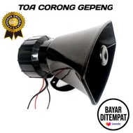 Toa corong gepeng speaker 12 Volt 100watt universal pengeras suara