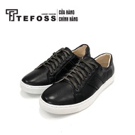 Youthful, dynamic TEFOSS- HT011 full cowhide sneakers SIZE 38-43
