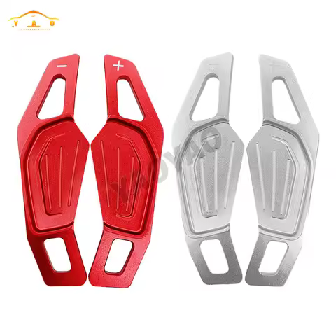 1Pair Steering Wheel Paddle Shift For Skoda 2020 Octavia A8 MK4 ENYAQ IV RS VRS 2021 Karoq Kodiaq