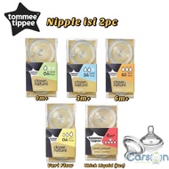 Nipple Tommee Tippee / Dot 6m+ Isi 2pc