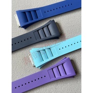 Adapt to Richard Miller Watch Strap Fluorine Rubber RM35-01 35-02 030 055 Original Interface