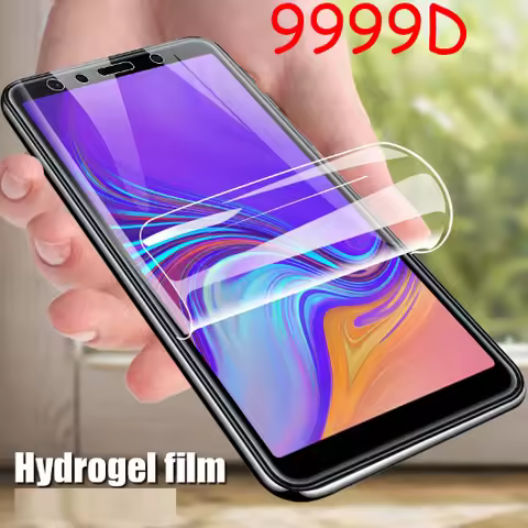 Hydrogel Film For Samsung Galaxy A7 A8 A6 J4 J8 J6 Plus 2018 Screen Protector For Samsung A50 A51 A7