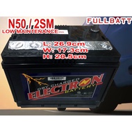 ELECTRON 2SM / N50 PREMIUM LOW MAINTENANCE CAR BATTERY