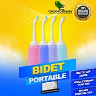 Portable Travel Bidet Sprayer 450ML Blue Bidet Spray Portable Bidet Travel