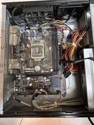 2theMax 主機 INTEL PENTIUM G3240 CPU 連原裝風扇 APOTOP DDR3 4GBX2 8GB RAM ASRock H81M-DGS 底板 連DVD-ROM