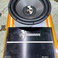 power mohawk 4 chanel plus subwoofer mohaek 12 inch