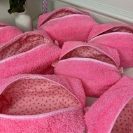 🌷TULIP BLOSSOM🌷terry pouch กระเป๋าเก็บของ - pamela.pixie