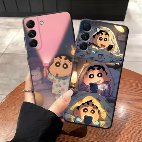 Cra-yons Shin-chans Case for Samsung Galaxy A57 A15 A05 A25 A16 A73 A51 A37 A55 A06 A23 A53 A17 A52 