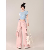 MF - MRX PANTS MONAWanita IZZY RIBBON PANTS Women's RIBBON Culottes Trendy Teenage Fashion/