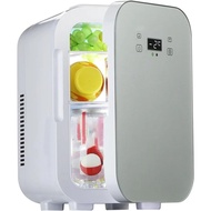 Mini Fridge Portable 10 Liter Small Fridge Cooler, Single Door Compact Refrigerator, Compact Mini Sk