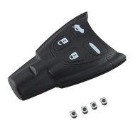 ◎₪❁ 4-Button Smart Remote Key FOB Case Shell Replacement Case Cover Shell with Insert Blade For SAAB 93 95 9-3 9-5