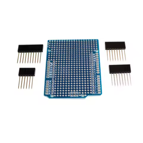 Prototype PCB Expansion Board For Arduino ATMEGA328P Shield FR-4 Fiber PCB Breadboard 2mm 2.54mm Pit