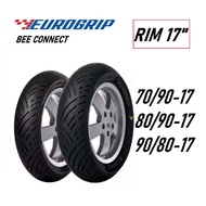 Eurogrip Tayar Rim 17 Inci Bee Connect Tyre 70/90-17 80/90-17 90/80-17
