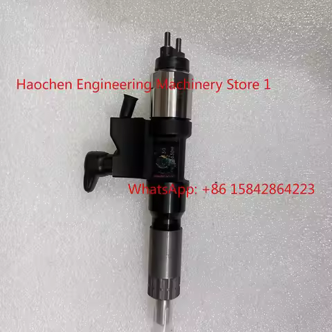 For ISUZU 4HK1 4JJ1 4BD1 4LE2 6HK1 6BD1 6BG1 excavator engine injector assembly