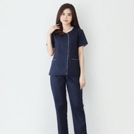 MFS Zoe Navy Nurse Uniform Babysitter Uniform/ Nurse Uniform/ Nanny Uniform/