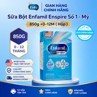 Enfamil Enspire Milk Powder No. 1 850g Imported from USA - Immune Support, Brain Development for Bab