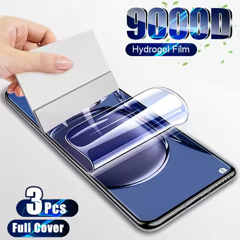 3Pcs Hydrogel Film For Huawei P50 P40 Pro Plus Mate 60 P30 P20 Lite 50 Screen Protector