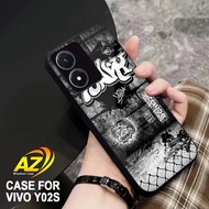 Latest Vivo Y02s Case [STICKER MOTIF] Mobile Phone Case, Mobile Phone Protector, Mobile Phone Access