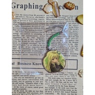 Iron Keychain kashiwazaki Pattern Yellow