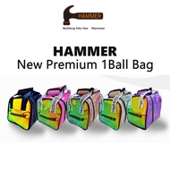 HAMMER New Premium Rainbow Hologram Bowling 1-Ball Bag