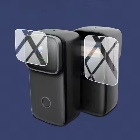 Hard Tempered Glass Screen Protector Cover For SJCAM C200 Pro / C200 4K Action Camera Lens LCD Displ