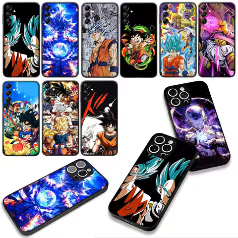 Dragon Poster G-Gokus-Cartoon for Samsung Galaxy A55 A54 A25 A36 A17 A26 A35 A33 A34 A14 A37 S8 S9 S