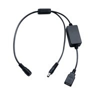 Kebaolong dc5521 to dc5521 male power cord Kebaolong dc5521 female to dc5521 male power cord usb fem
