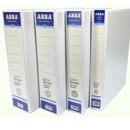 PREMIUM ABBA 2D Ring File A4  25mm / 40mm / 50mm -WHITE ONLY