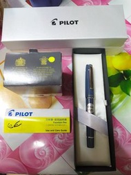 Pilot 墨水筆 + Parker 墨水 (藍色)