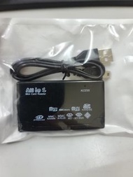 二手近乎全新 六合一 讀咭器 讀卡器 USB2.0  6合1多功能 SD TF CF XD M2 MS 卡