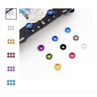 6 pcs aluminium M2 specer colorful for Tamiya mini 4wd racing car