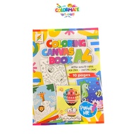 A4 Canvas Coloring Book - Colormate